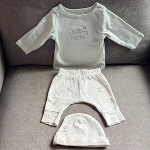Carter's Cream Baby Matching Set